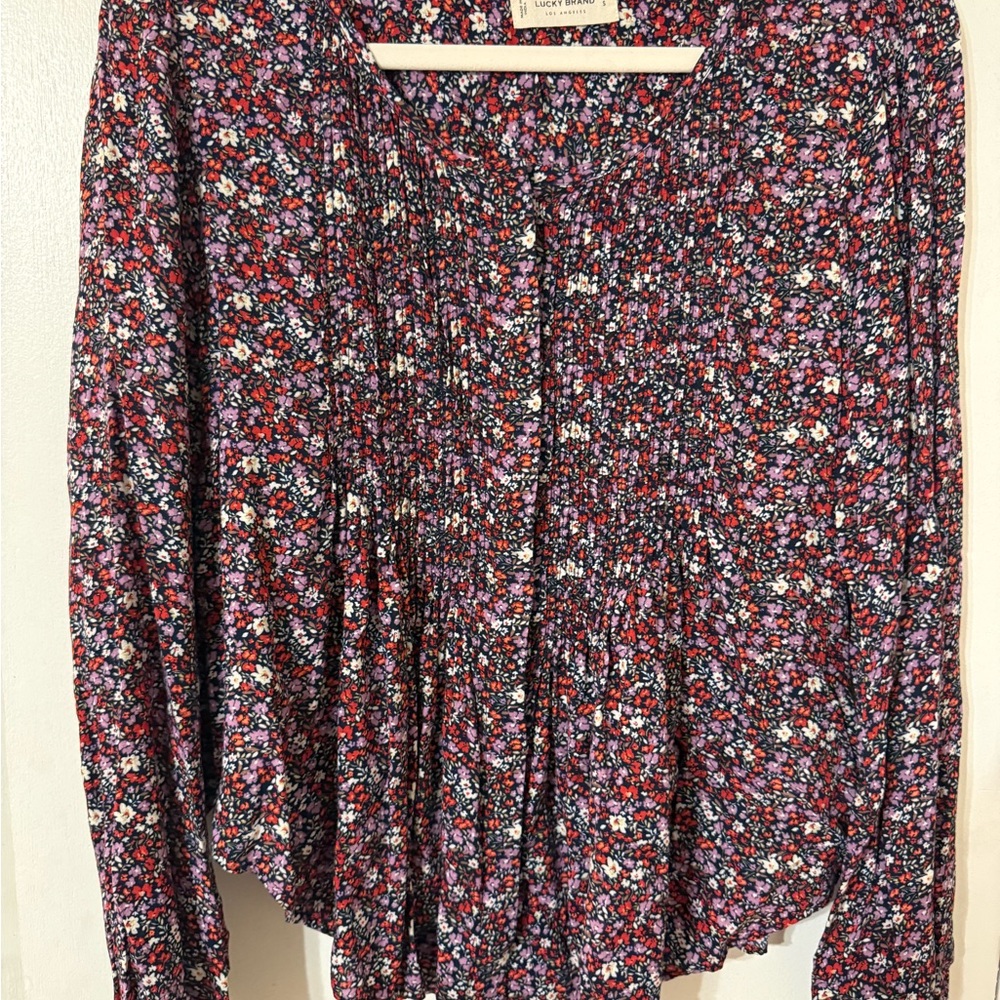 Floral Women's Top Lucky